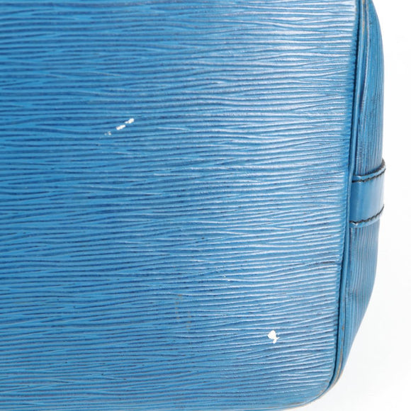 LOUIS VUITTON Epi Petit Noe Shoulder Bag Blue M44105 LV Auth 134536