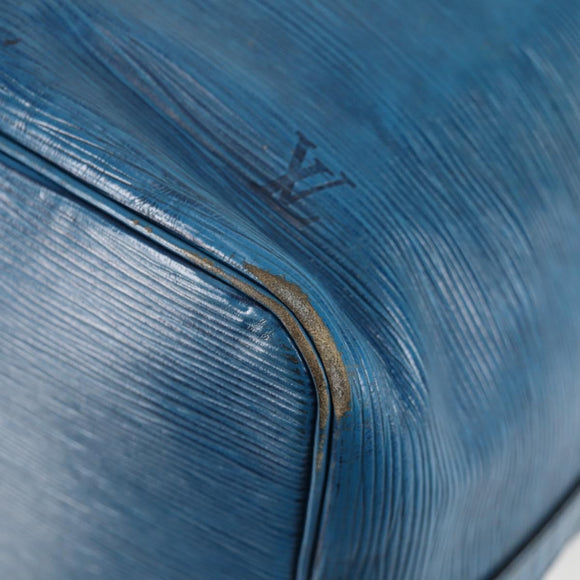 LOUIS VUITTON Epi Petit Noe Shoulder Bag Blue M44105 LV Auth 134536