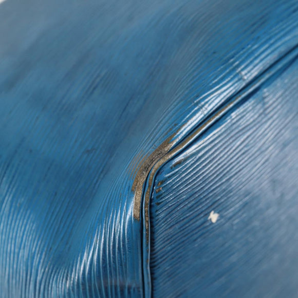 LOUIS VUITTON Epi Petit Noe Shoulder Bag Blue M44105 LV Auth 134536