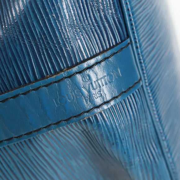 LOUIS VUITTON Epi Petit Noe Shoulder Bag Blue M44105 LV Auth 134536