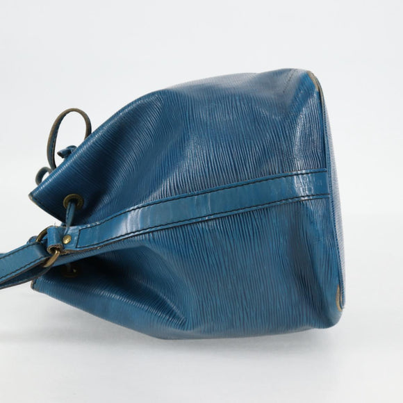 LOUIS VUITTON Epi Petit Noe Shoulder Bag Blue M44105 LV Auth 134536