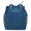 LOUIS VUITTON Epi Noe Shoulder Bag Toledo Blue M44005 LV Auth 134538-2