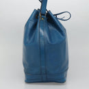 LOUIS VUITTON Epi Noe Shoulder Bag Toledo Blue M44005 LV Auth 134538-3