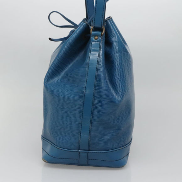 LOUIS VUITTON Epi Noe Shoulder Bag Toledo Blue M44005 LV Auth 134538