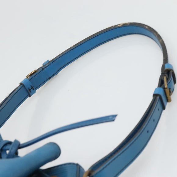 LOUIS VUITTON Epi Noe Shoulder Bag Toledo Blue M44005 LV Auth 134538
