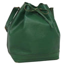 LOUIS VUITTON Epi Noe Shoulder Bag Green M44004 LV Auth 134539-1