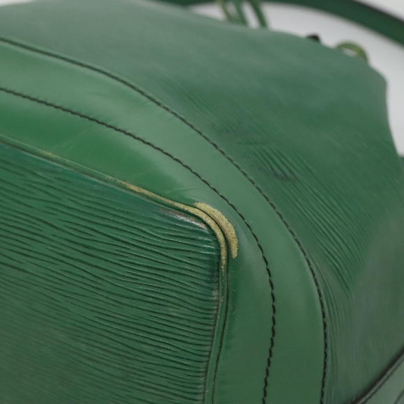 LOUIS VUITTON Epi Noe Shoulder Bag Green M44004 LV Auth 134539