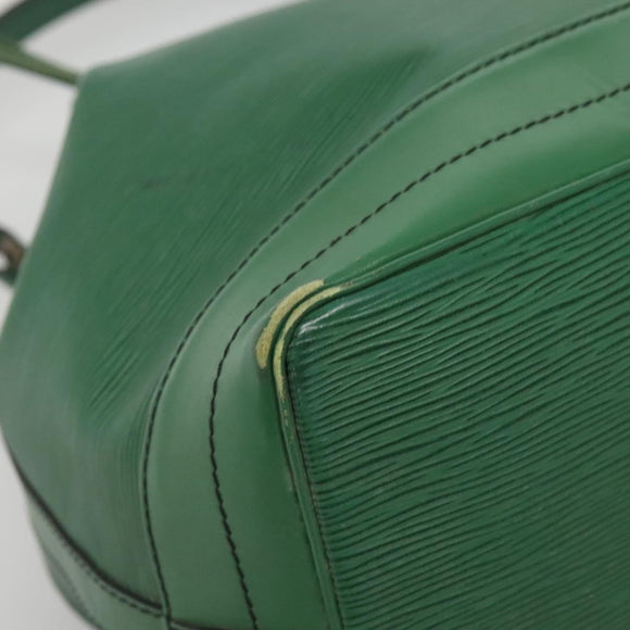 LOUIS VUITTON Epi Noe Shoulder Bag Green M44004 LV Auth 134539