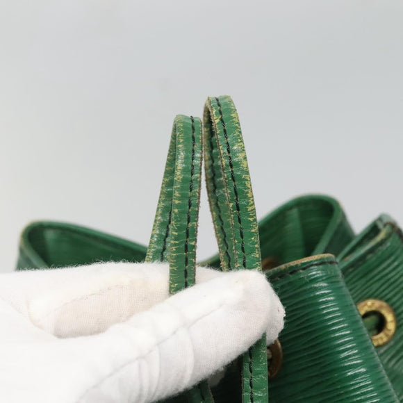 LOUIS VUITTON Epi Noe Shoulder Bag Green M44004 LV Auth 134539