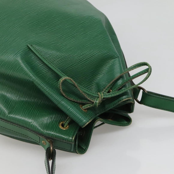 LOUIS VUITTON Epi Noe Shoulder Bag Green M44004 LV Auth 134539