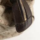 LOUIS VUITTON Monogram Mini Josephine GM Hand Bag Khaki M92310 LV Auth 134542-18