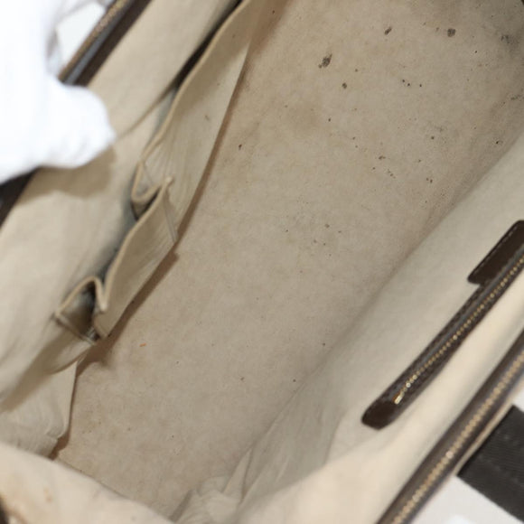 LOUIS VUITTON Monogram Mini Josephine GM Hand Bag Khaki M92310 LV Auth 134542