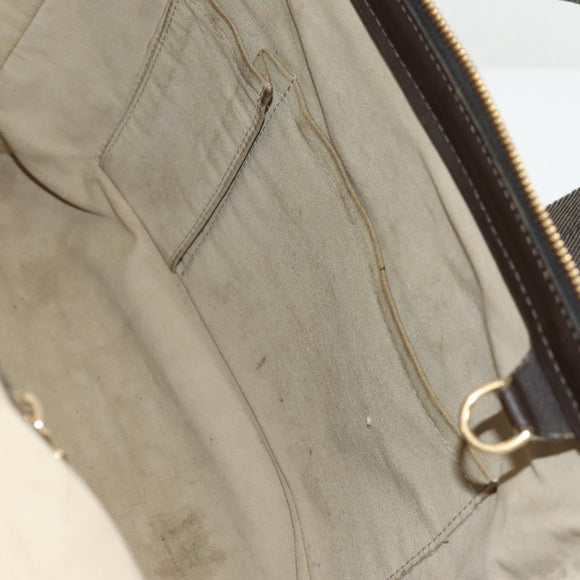 LOUIS VUITTON Monogram Mini Josephine GM Hand Bag Khaki M92310 LV Auth 134542