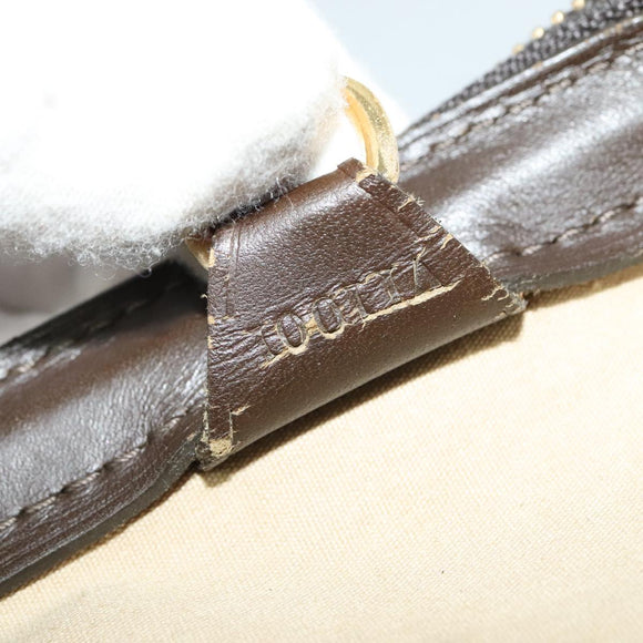 LOUIS VUITTON Monogram Mini Josephine GM Hand Bag Khaki M92310 LV Auth 134542