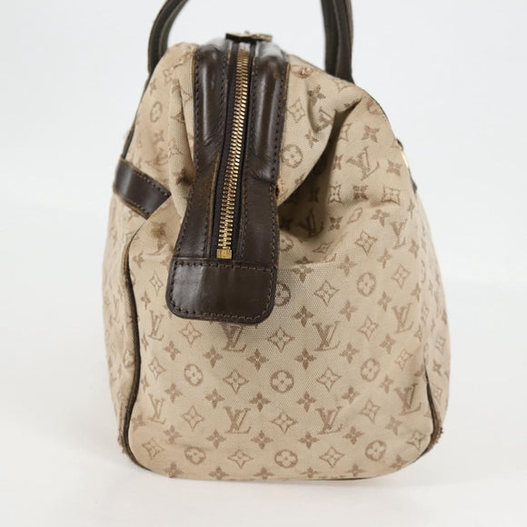 LOUIS VUITTON Monogram Mini Josephine GM Hand Bag Khaki M92310 LV Auth 134542
