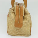 LOUIS VUITTON Monogram Mini Josephine GM Hand Bag Beige M92310 LV Auth 134543-4