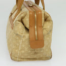 LOUIS VUITTON Monogram Mini Josephine GM Hand Bag Beige M92310 LV Auth 134543-5