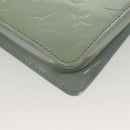 LOUIS VUITTON Monogram Vernis Motto Pouch Lavande M91224 LV Auth 134548-17