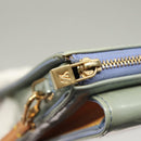 LOUIS VUITTON Monogram Vernis Motto Pouch Lavande M91224 LV Auth 134548-9