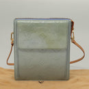 LOUIS VUITTON Monogram Vernis Motto Pouch Lavande M91224 LV Auth 134548-12