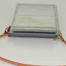 LOUIS VUITTON Monogram Vernis Motto Pouch Lavande M91224 LV Auth 134548-6