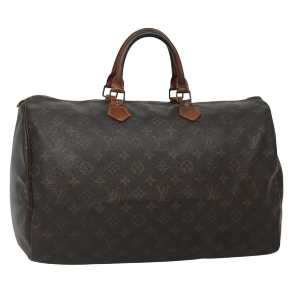 LOUIS VUITTON Monogram Speedy 40 Hand Bag M41522 LV Auth 134556