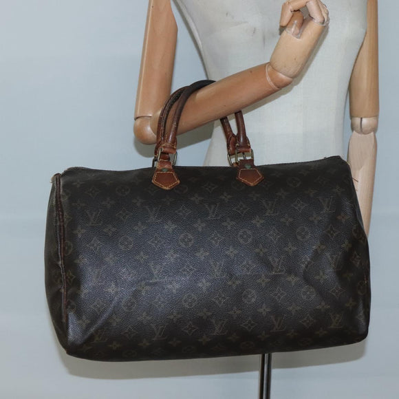 LOUIS VUITTON Monogram Speedy 40 Hand Bag M41522 LV Auth 134556