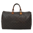 LOUIS VUITTON Monogram Speedy 40 Hand Bag M41522 LV Auth 134556-2