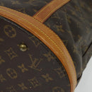 LOUIS VUITTON Monogram Bucket GM Shoulder Bag M42236 LV Auth 134563-14