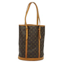LOUIS VUITTON Monogram Bucket GM Shoulder Bag M42236 LV Auth 134563-1
