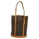 LOUIS VUITTON Monogram Bucket GM Shoulder Bag M42236 LV Auth 134563-2