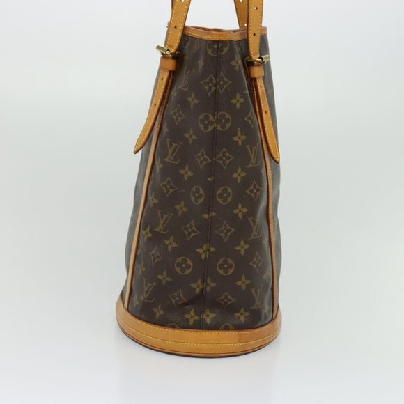 LOUIS VUITTON Monogram Bucket GM Shoulder Bag M42236 LV Auth 134563