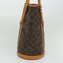 LOUIS VUITTON Monogram Bucket GM Shoulder Bag M42236 LV Auth 134563-4