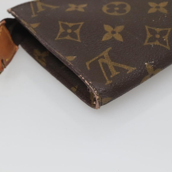 LOUIS VUITTON Monogram Bucket GM Accessory Pouch LV Auth 134564