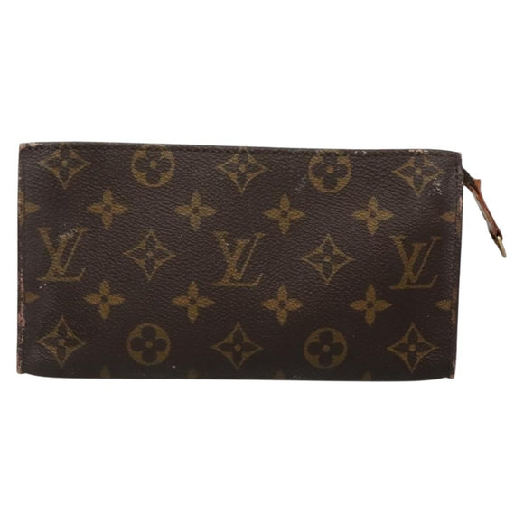 LOUIS VUITTON Monogram Bucket GM Accessory Pouch LV Auth 134564