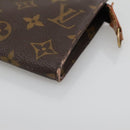 LOUIS VUITTON Monogram Bucket GM Accessory Pouch LV Auth 134564-14