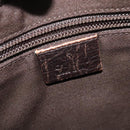 GUCCI GG Supreme Shoulder Bag PVC Leather Beige Silver 141198 Auth 134571-18