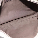 GUCCI GG Supreme Shoulder Bag PVC Leather Beige Silver 141198 Auth 134571-10