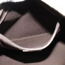 GUCCI GG Supreme Shoulder Bag PVC Leather Beige Silver 141198 Auth 134571-21