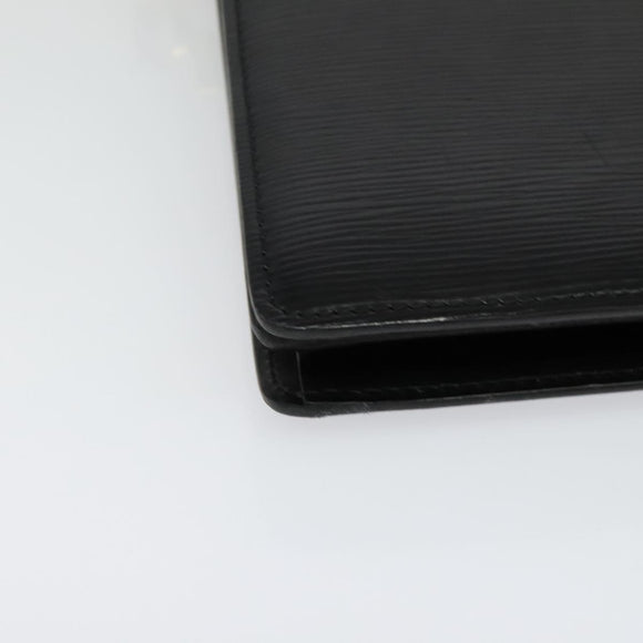 LOUIS VUITTON Epi Capuchin Shoulder Bag Black M52342 LV Auth 134584