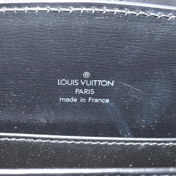 LOUIS VUITTON Epi Capuchin Shoulder Bag Black M52342 LV Auth 134584