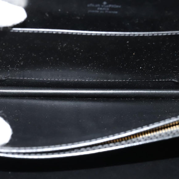 LOUIS VUITTON Epi Capuchin Shoulder Bag Black M52342 LV Auth 134584