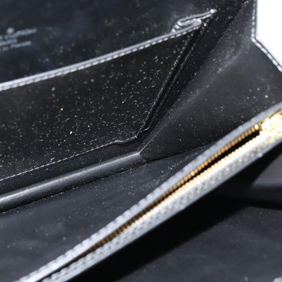 LOUIS VUITTON Epi Capuchin Shoulder Bag Black M52342 LV Auth 134584