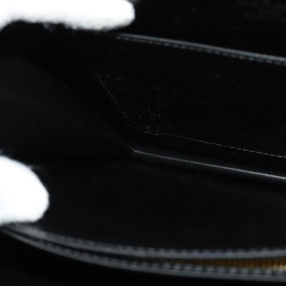 LOUIS VUITTON Epi Capuchin Shoulder Bag Black M52342 LV Auth 134584