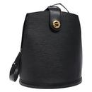 LOUIS VUITTON Epi Cluny Shoulder Bag Black M52252 LV Auth 134585-1