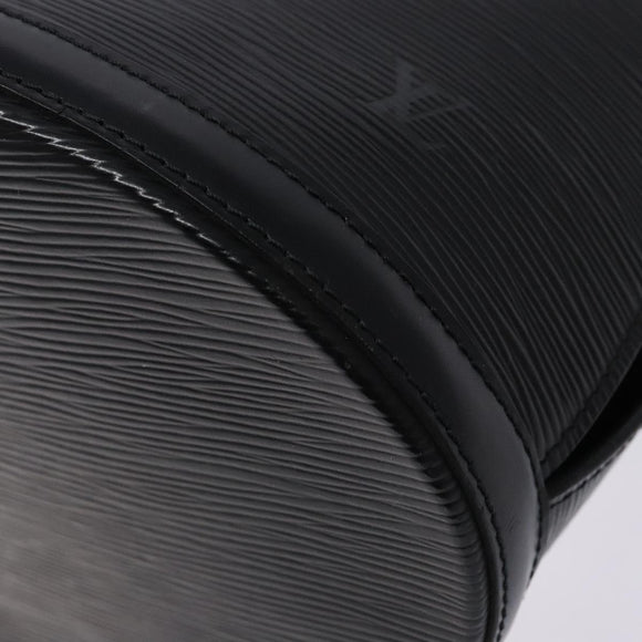 LOUIS VUITTON Epi Cluny Shoulder Bag Black M52252 LV Auth 134585