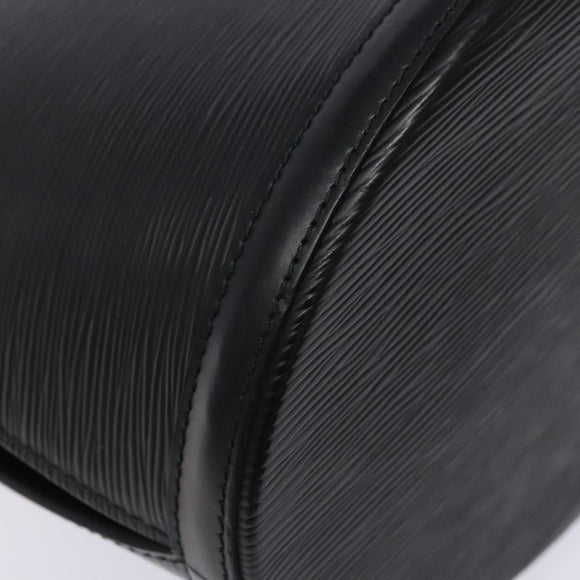 LOUIS VUITTON Epi Cluny Shoulder Bag Black M52252 LV Auth 134585