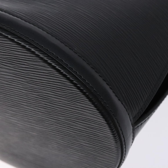 LOUIS VUITTON Epi Cluny Shoulder Bag Black M52252 LV Auth 134585