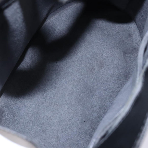 LOUIS VUITTON Epi Cluny Shoulder Bag Black M52252 LV Auth 134585