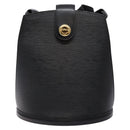 LOUIS VUITTON Epi Cluny Shoulder Bag Black M52252 LV Auth 134585-13